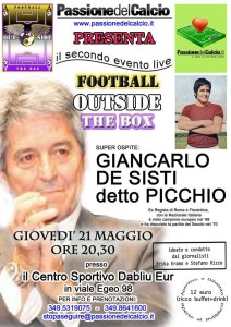 Locandina Picchio De Sisti 21.05.2015