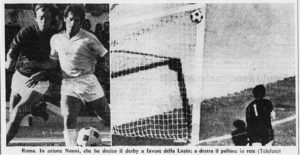 File: [Derby72stampa.jpg] | Fri, 02 Dec 2016 18:18:07 GMT LazioWiki: progetto enciclopedico sulla S.S. Lazio www.laziowiki.org