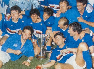 La Sampdoria conquista la Coppa delle Coppe nel ’90; ma nell’89 e nel ’90 perde altre due finali