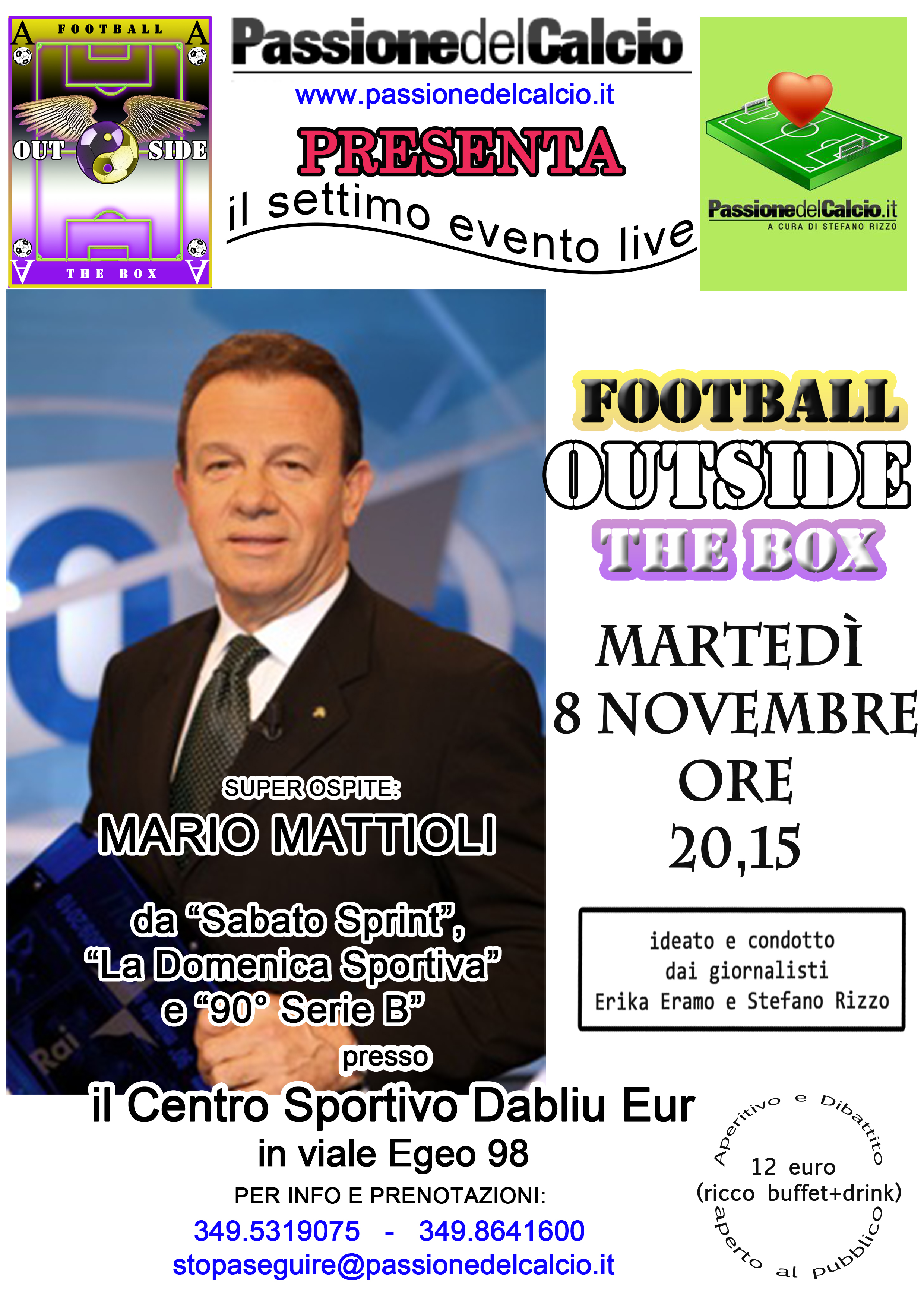 Outside the box ospite: il giornalista Rai Mario Mattioli