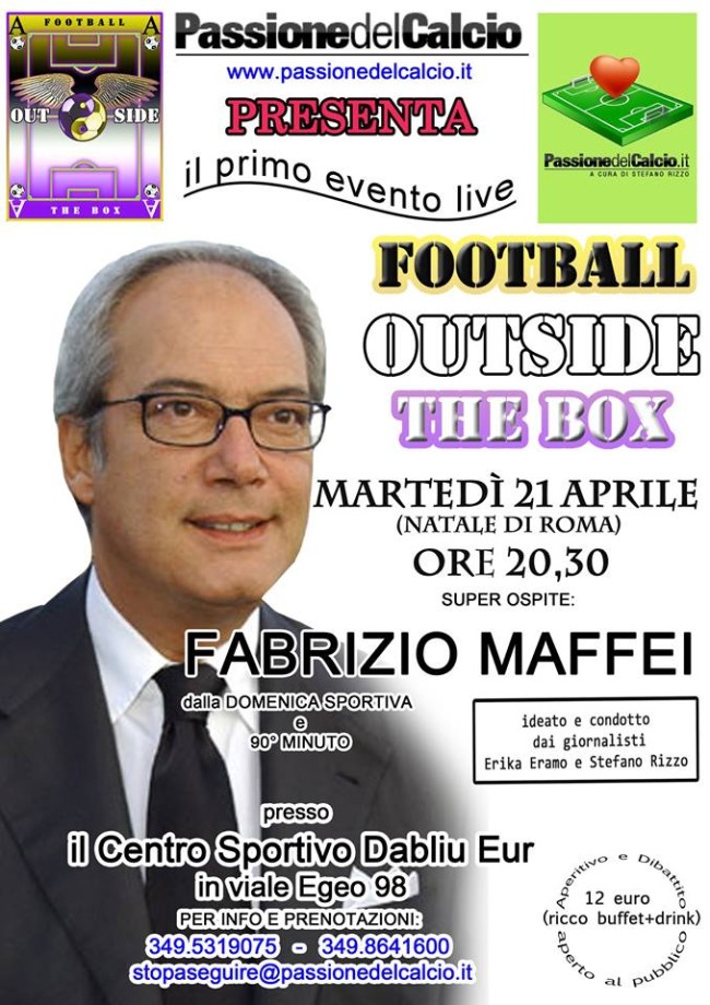 Fabrizio Maffei fuori dagli schemi in “Football Outside The Box”
