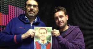 Luisito Suarez protagonista a Radio Barça Italia