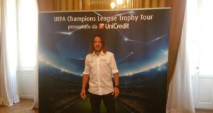 A Roma l’ultima tappa dell’Uefa Champions League Trophy Tour