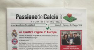 La copertina del quinto numero di Passione del Calcio