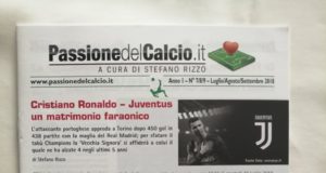 La copertina del settimo-ottavo-nono numero di Passione del Calcio