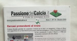La decima copertina di Passione del Calcio