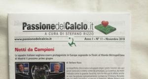 L’undicesima copertina di Passione del Calcio