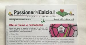 La quarta copertina 2019 di Passione del Calcio
