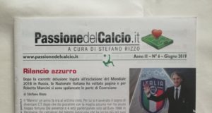 La sesta copertina 2019 di Passione del Calcio