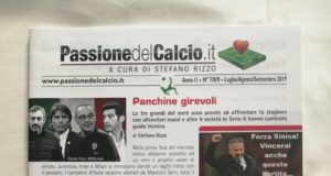 La settima-ottava-nona copertina 2019 di Passione del Calcio