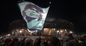 Maradona e le altre bandiere in Italia