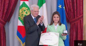 Nicole Minardi è diventata Alfiere della Repubblica