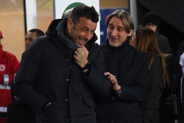 Roberto D'Aversa e Davide Nicola, allenatori di Serie A