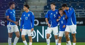 Qualificazioni Europeo Under 21: l’Italia batte anche la Norvegia trascinata da un super Baldanzi e resta prima