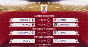 Coppa Italia 2024/25: ottavi di finale