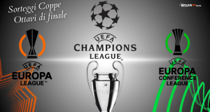Sorteggi coppe europee: in Champions sarà Feyenoord-Inter, in Europa League avremo Viktoria Plzen-Lazio e Roma-Athletic Bilbao ed in Conference League Panathinaikos-Fiorentina