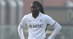 Napoli: infortunio al polpaccio per Anguissa, un mese di stop