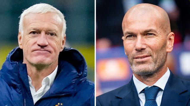 Deschamps e Zidane