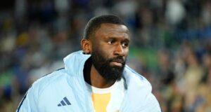 Tegola Real Madrid, Rudiger si rompe il menisco Rudiger