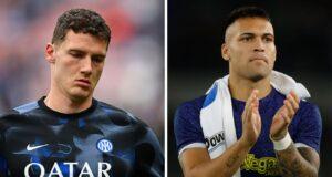 Inter: Pavard out per il Barcellona, si tenta il recupero in extremis di Lautaro e Frattesi