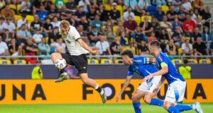 Europeo Under 21, un’Italia commovente si arrende in 9 ai supplementari: in semifinale ci va la Germania