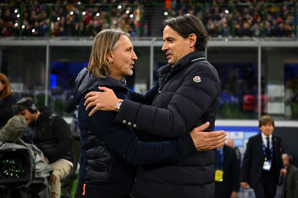 Davide Nicola e Simone Inzaghi