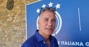 Addio Celeste Pin