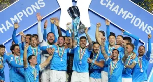 La Supercoppa Italiana 2025 al Napoli che batte 2-0 il Bologna