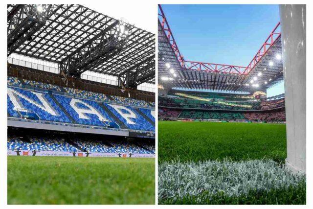 Stadio Maradona e Stadio San Siro