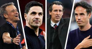 Gli allenatori spagnoli dominano l’Europa: 4 allenatori nelle 3 finali Luis Enrique, Mikel Arteta, Unai Emery, Inigo Perez