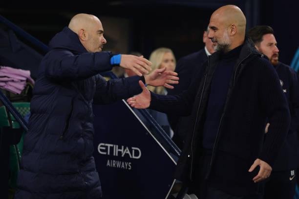 Enzo Maresca e Pep Guardiola